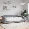 VidaXL Daybed Light Grey 100x200 Cm Fabric 354210