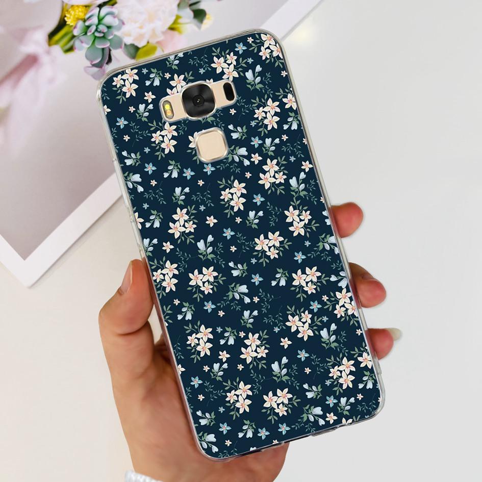 Чехол для Asus ZenFone 3 Max ZC553KL Популярный Цветок Бабочка Мягкий Силиконовый Чехол для Телефона Для ASUS X00DD X00DDA XOODD ZC553KL Funda