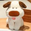 Cute Burger Big-nosed Dog Doll Good Night Puppy Plush Toy Children's Sleeping Doll Gift for Girls