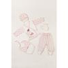 (boxed) Pink Newborn Clothes With Rabbit, Baby Clothes, 5-piece Hospital Discharge Set