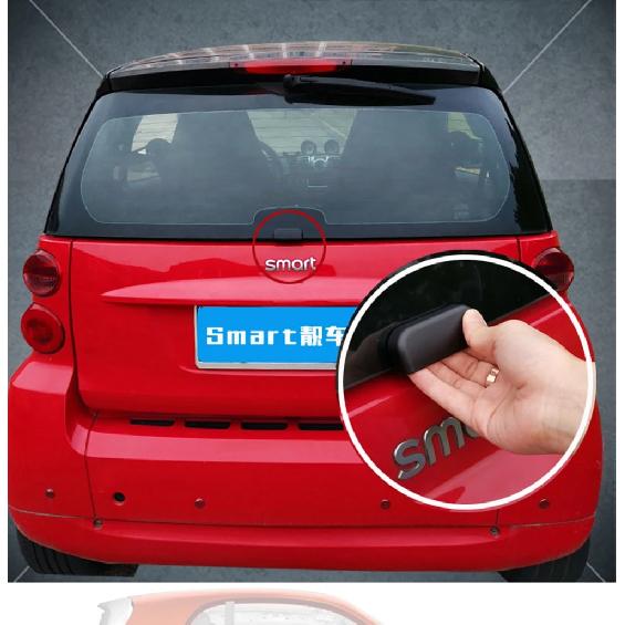 Для Old Smart fortwo 451 автомобильный задний бампер багажник задняя дверь ручка наклейка вспомогательная ручка внешнее украшение авто автомобильные аксессуары