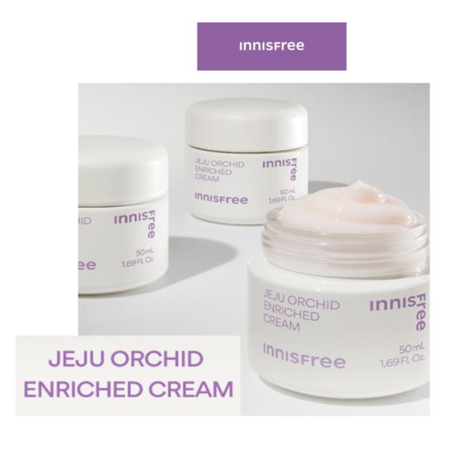 Innisfree Jeju Orchid Enriched Cream 50ml AUTHENTIC STORE