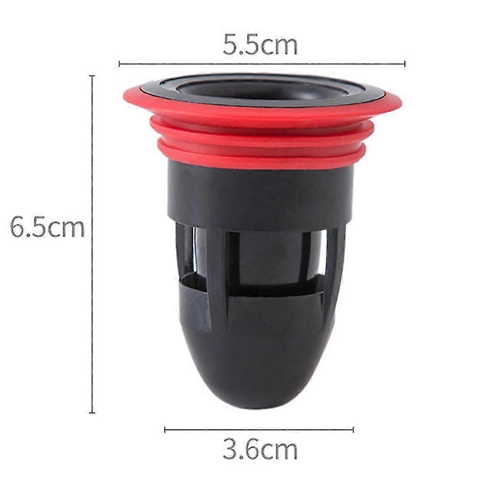 4 Pcs Anti-odor Rubber Floor Drain Shower Drain Bathroom No Filter