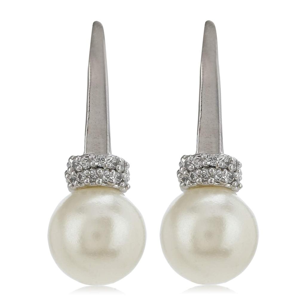 Серьги-капли Estele с жемчугом и жемчугом, подарок на день Святого Валентина для подруги, для девочек и женщин