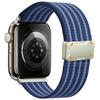 Watch Band For Apple Watch Series 10 9 8 7 SE 6 5 4 3 2 1 42mm 41mm 40mm 38mm Nylon Strap with Magnetic Buckle