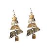 Новые длинные серьги в виде рождественской елки для вечеринки, карнавала, моды, роскоши, преувеличенных сережек