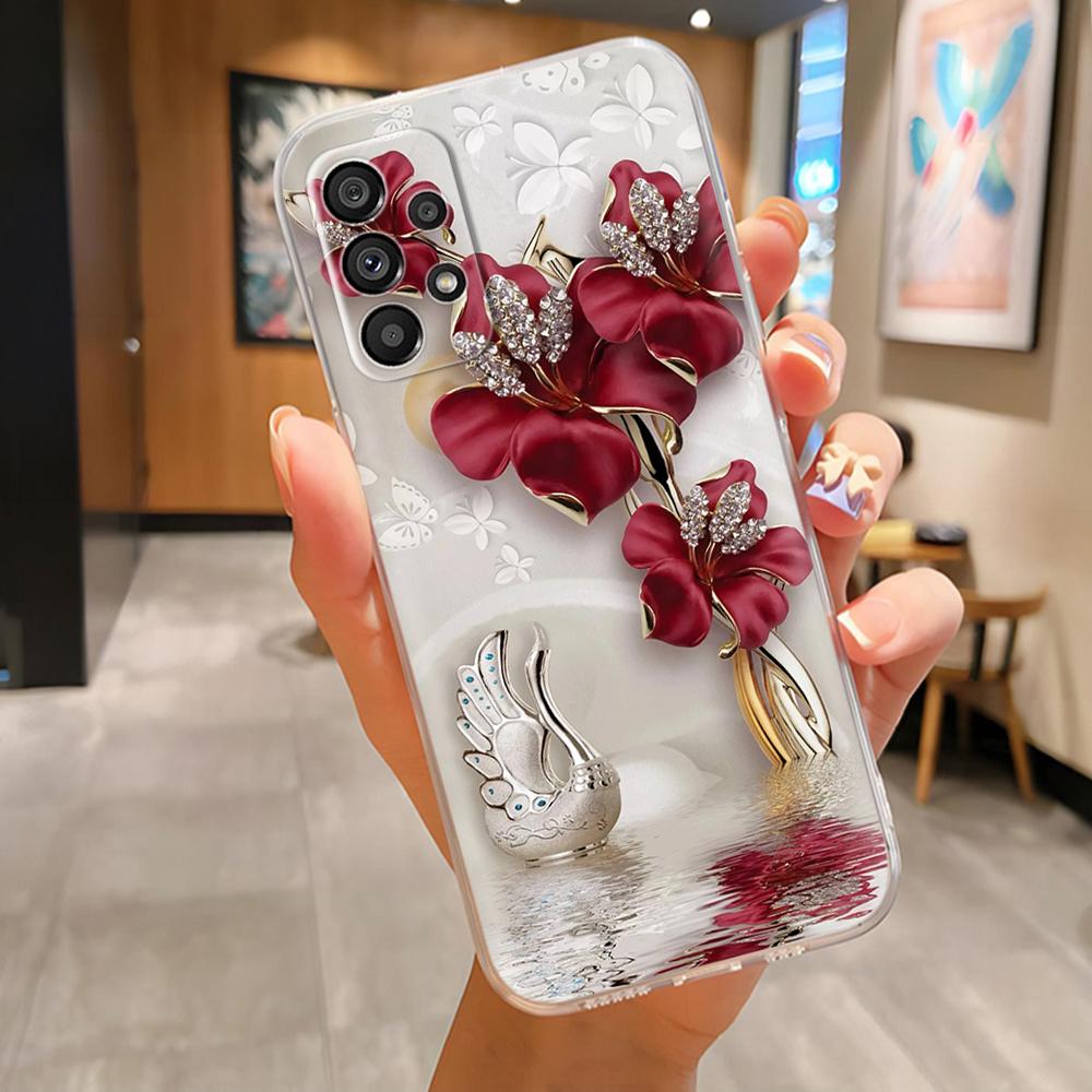 A73 A53 5G Case For Samsung A73 5G Case Soft Cute Cartoon Painted Back Cover For Samsung Galaxy A73 A53 5G Case Phone Cover Etui