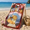Cute Pika Adventure Beach Towel, Microfiber Beach Towel, Perfect For Pool, Beach, Travel, Home Decor Beach Party Fan gifts