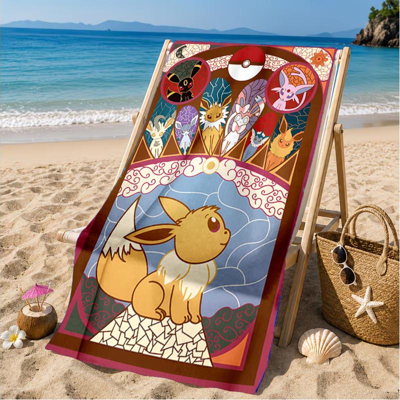 Cute Pika Adventure Beach Towel, Microfiber Beach Towel, Perfect For Pool, Beach, Travel, Home Decor Beach Party Fan gifts