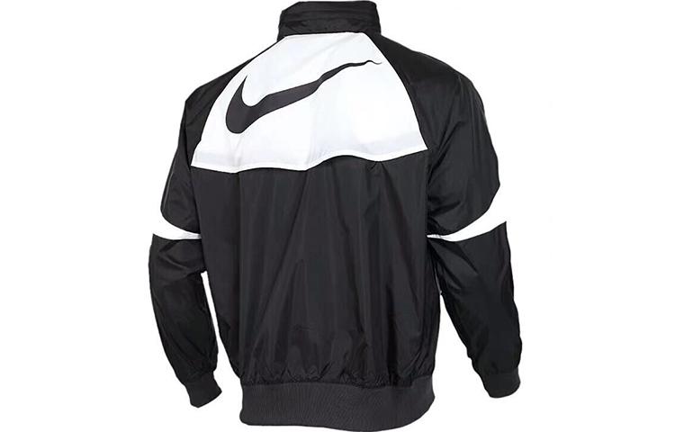 Nike Куртки Мужские Черный Белый Стойка Умеренный Другое CN8771-011
