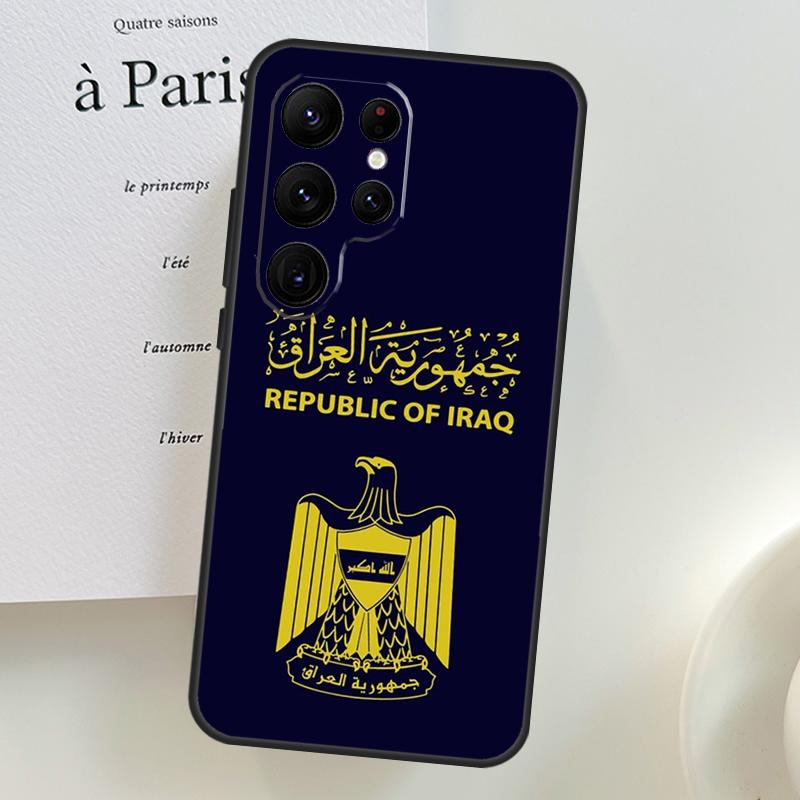 Iraqi Iraq Flag Case For Samsung Galaxy S26 Ultra S25 S24 S23 S21 S22 Ultra S10 S20 Plus S25 FE Phone Cover