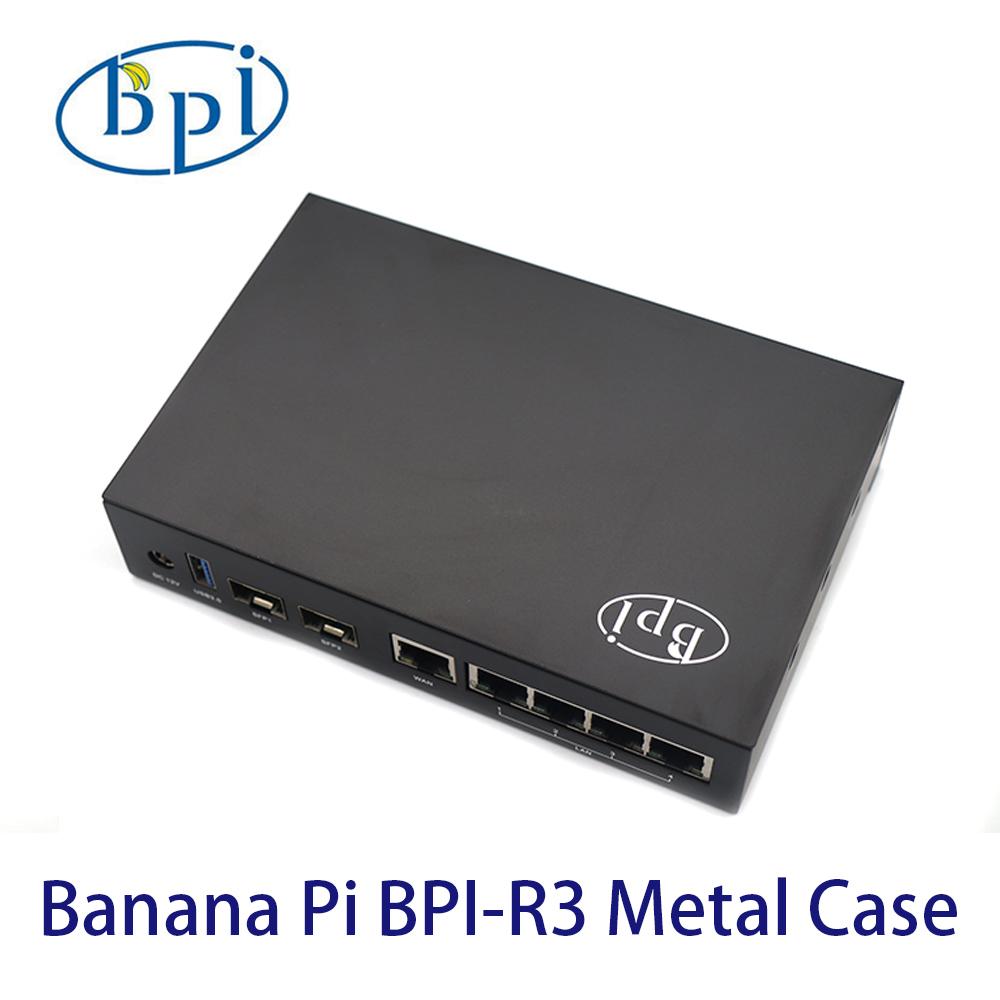 Металлический корпус ддля одноплатного компьютера Banana Pi BPI-R3