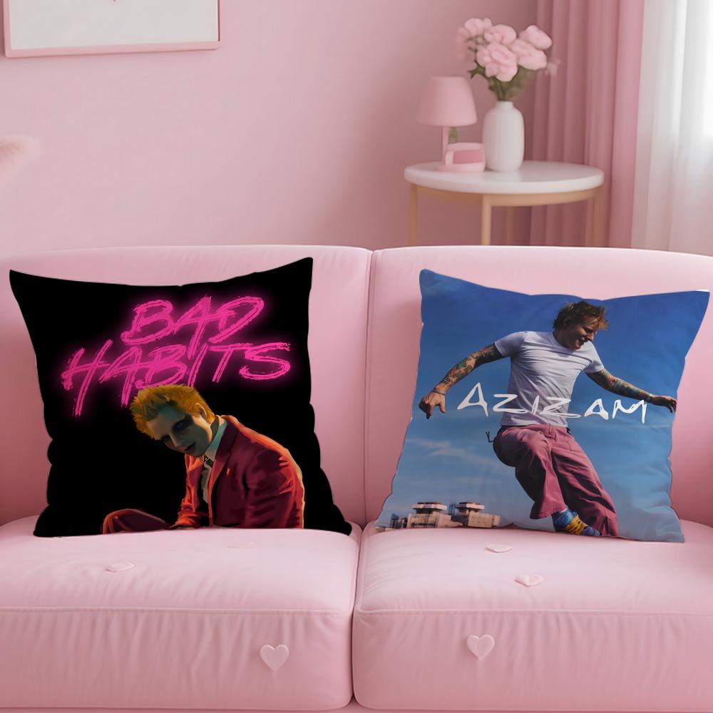 Fashion EEd Sheeranable Cushion Cover Comfortable Reversible Pillow Cover Ideal for Car Sofa Bedroom Beyond