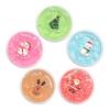 1* 60ML Girls Beautiful Fruits Clear Cloud Christmas Slime Putty Toys Slime Mud