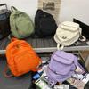 Washable Schoolbag Retro Travel Rucksack Leisure Fashion Shoulder Bag  Teenage Girl