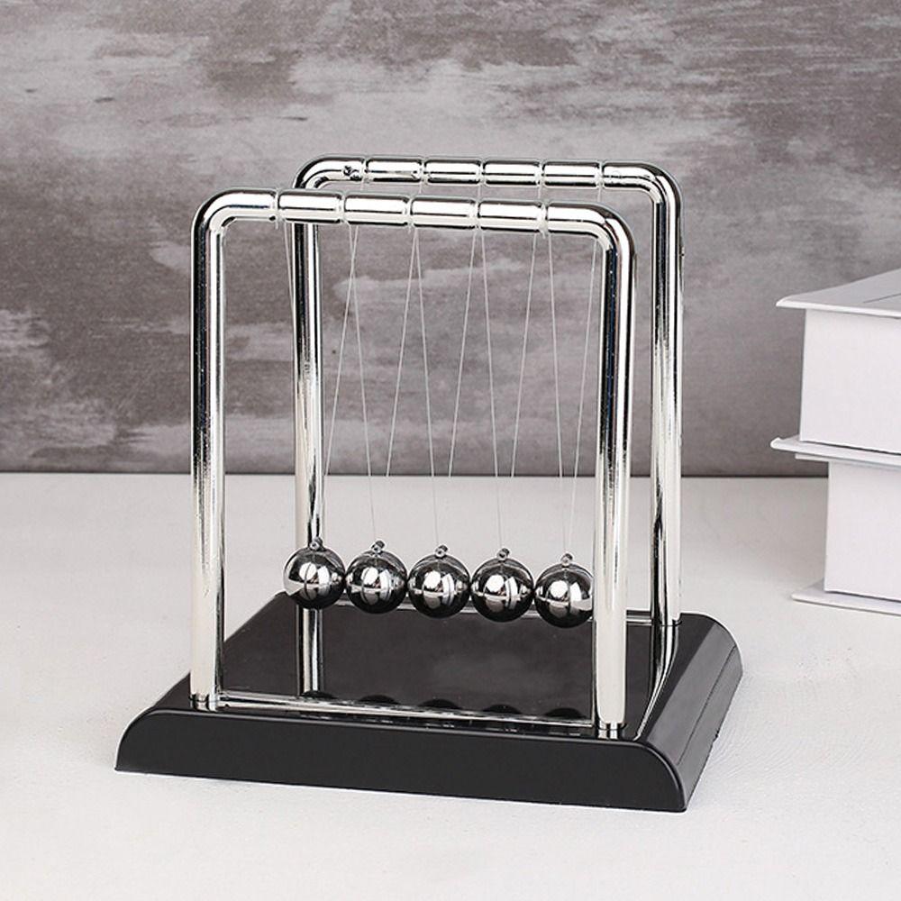 Decoration School Teaching Supplies Balance Ball Model Cradle Balance Steel Balls Physics Science