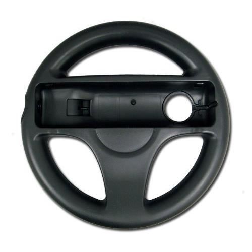 Mario Kart Racing Wheel for Nintendo Wii Black
