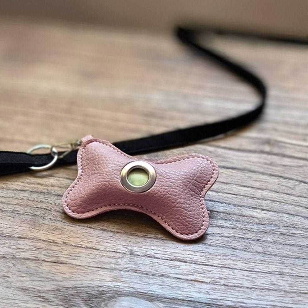 Creative Pet Poop Clean Bag Holder Bone Shaped Pet Waste Bag Carrier  Pet Accessories