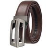 1Pcs Business Belt, Men'S Automatic Buckle Belt, Two-Layer Cowhide Ly55-561779-3