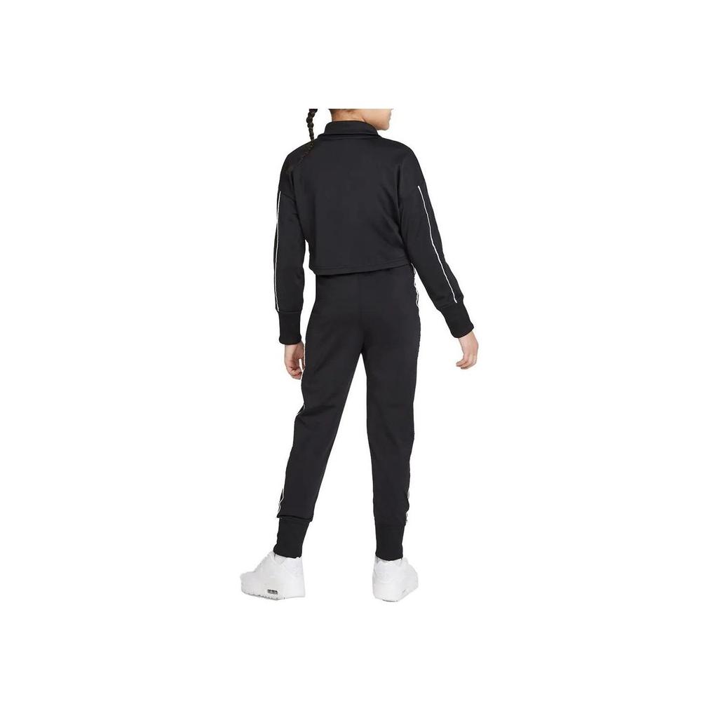 Nike Повседневный спортивный костюм с логотипом и воротником-стойкой, детские костюмы, черный DD6302-010