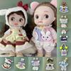 Girl's Toy Gift 28cm Doll Clothes Doll Accessories Doll Strap Dress Set  (No Dolls and Shoes)