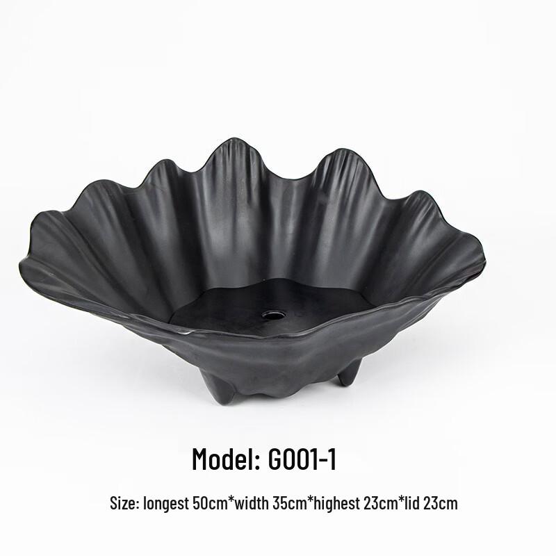 JINMEILI Melamine Shell-shaped Seafood Platter