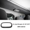 BAWA Carbon Fiber Grain Car Center Console Dashboard Decoration Cover for Jeep Wrangler JK 2007 2011-2017 Interior Accessories