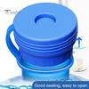 1/2/3/4 шт. 5-галлонная крышка для кувшина для воды, силиконовая крышка для ведра, герметичная многоразовая крышка, не допускающая проливания, сменная крышка для диспенсера для бутилированной воды 55 мм