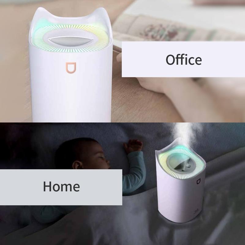 AIR HUIDER 3L DOUBLE COOL DIFOME AROMA-DIFOME WITH LED COLOURED LED LIGHT PROMOTES HUIDER | Humidifiers