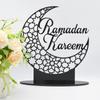 EID Mubarak Acrylic Ornament Ramadan Decorations for Home Islamic Muslim Party