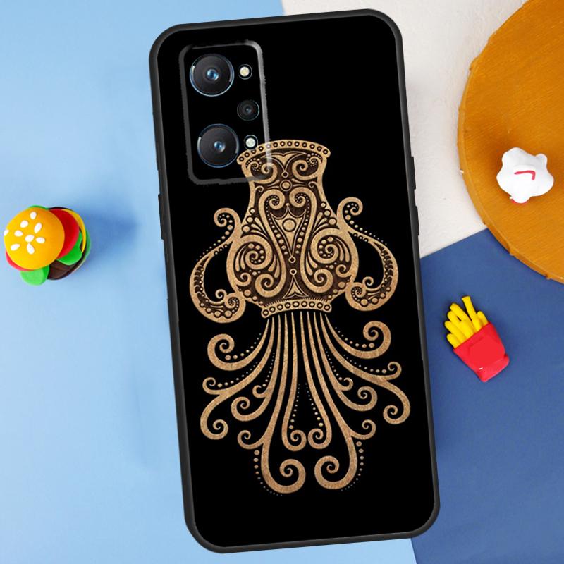 Знаки Зодиака Для Чехла Realme GT7 Pro GT 6T 6 5 C67 C61 C55 C53 C51 C21Y C25S C75 10 11 12 13 14 Pro Plus