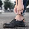 Leather Men Loafers Outdoor Fashion Soft Casual Shoes For Men Handmade Sewing Slip On Male Moccasins Men Tenis Masculinos
