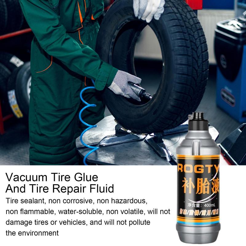 400 мл герметик для шин, комплект для ремонта шин, неразрушающий, экологически чистый, быстроразъемный для малых и средних колесных дорожных транспортных средств
