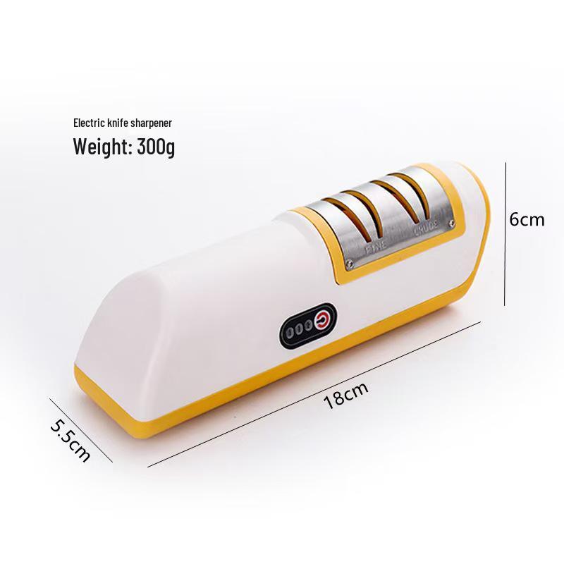 Профессиональная электрическая точилка для кухонных ножей - Быстрая, грубая и тонкая заточка для ножей для овощей и фруктов