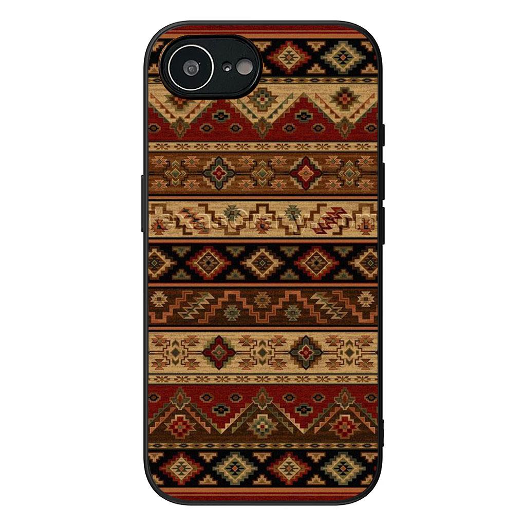 Для Samsung Galaxy A36 A17 A26 A07 A35 A54 A53 A13 A33 A34 S9 S20 S21 FE S10 Plus Чехол Текстура Ацтекское Племя Цветной Крутой