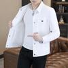 Новая легкая и тонкая куртка из ледяного шелка мужская одежда от солнца executive jacket business casual мужской топ