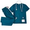 Men Women Nursing Clothes Unisex Medical Uniforms Lab Beauty Costume Nurse Scrubs Set Doctor Dentist Workwear Clinical Top Pants