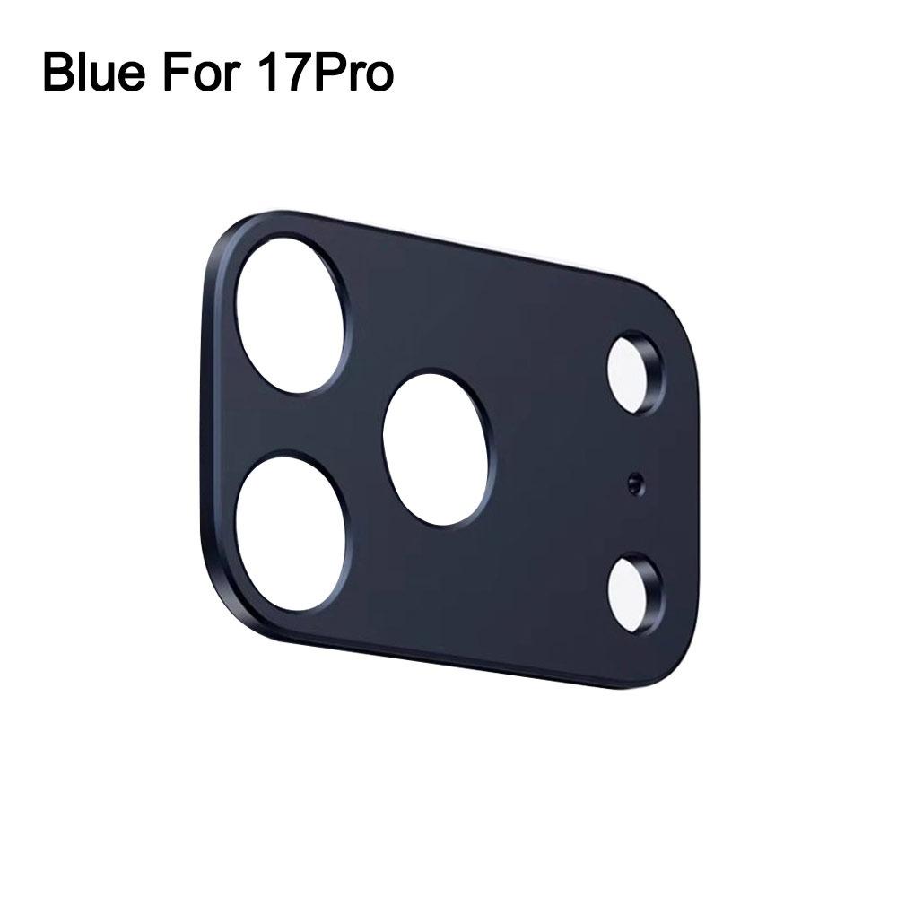 Металлический протектор объектива из алюминия Полное покрытие Оранжевая крышка объектива камеры Защита от царапин HD для iPhone 17Pro/17 Pro Max