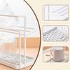 Table Top Double-Layer Cup Holder Upside Down Drain Rack Tea Set Tea Cup Water Cup Storage Rack High Appearance Level