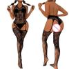 Plus Size Sexy Xxxxl Fishnet Bodysuit Costume Women Bodystocking Lingerie for Woman Underwear Body Suit Open Bra Transparent