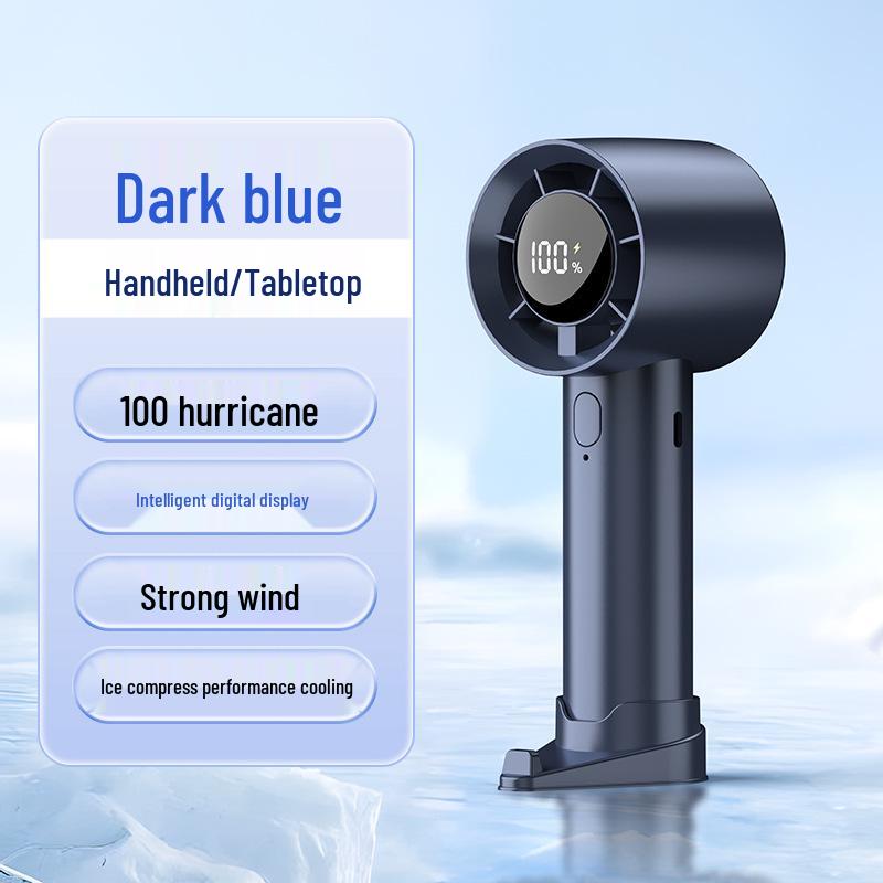 Portable USB Rechargeable Mini Handheld Fan with Strong Wind Power for Students