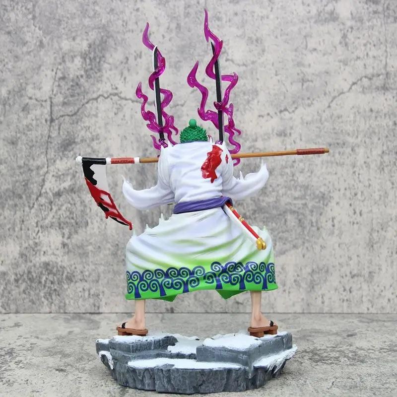 Фигурки GK Roronoa Zoro Inferno Ghost Chopper, аниме, ПВХ модель, коллекция, орнамент, игрушки на день рождения