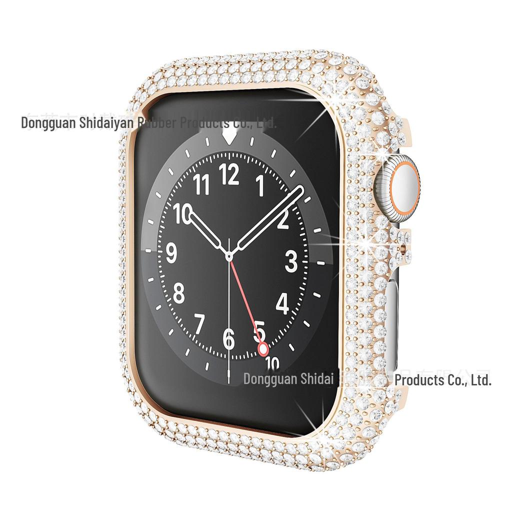 Apple Watch 41/45 мм полностью металлический корпус Diamond для 4-9 поколения