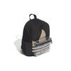 Adidas Trefoil Gold Logo Polyester Backpack Unisex Backpacks Black FT8916