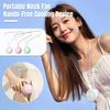 Hands-Free Neck Hanging Fan 360-Degree Adjustable 3 Speed Low Noise Rechargeable Mini Personal Neck Fan