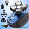 Head Razor for Bald Men Shaver 5 In 1 Electric Mens Wireless Charger Wet Dry Machine for Men's Face Hair USB