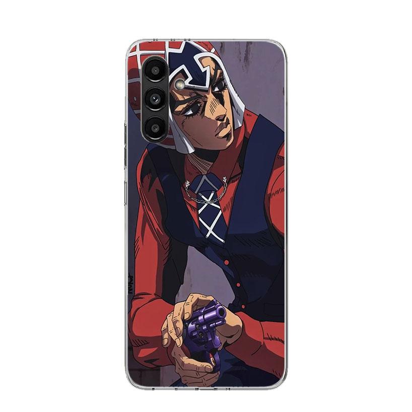 JoJo Adventure Guido Mista Phone Case For Samsung Galaxy A13 A14 A15 A16 A17 A53 A54 A55 A56 A33 A34 A35 A36 A23 A24 A25 A26 A05