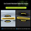 Car Door Anti-Collision Carbon Fiber Texture Reflective Protection Sticker