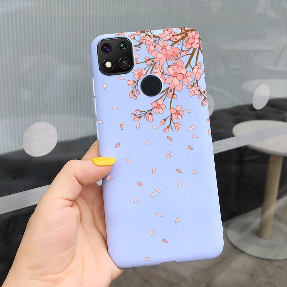 Чехлы Для Redmi 9C Чехол Xiaomi Redmi 9C NFC Чехол для телефона Мягкий чехол для телефона Ударопрочный бампер Redmi9c 9 C Xiomi Силиконовый МЯГКИЙ Чехол