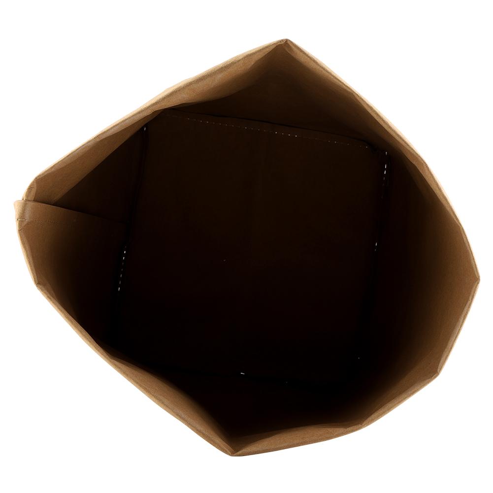 Kraft Paper Bag Flower Plant Pot Cover Container Multi functional Storage Pouch (25*25*40cm)